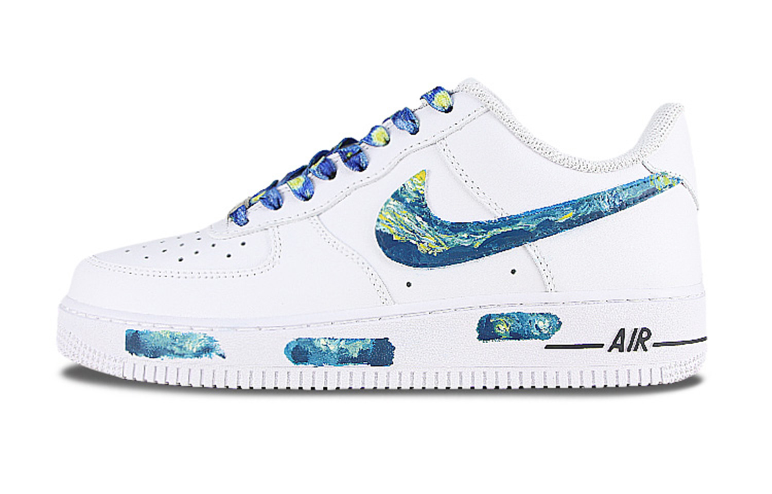 Nike Air Force 1 Mid Air Force 1 Thermal Coverage Low Top Skateboard Shoes Men's Black White