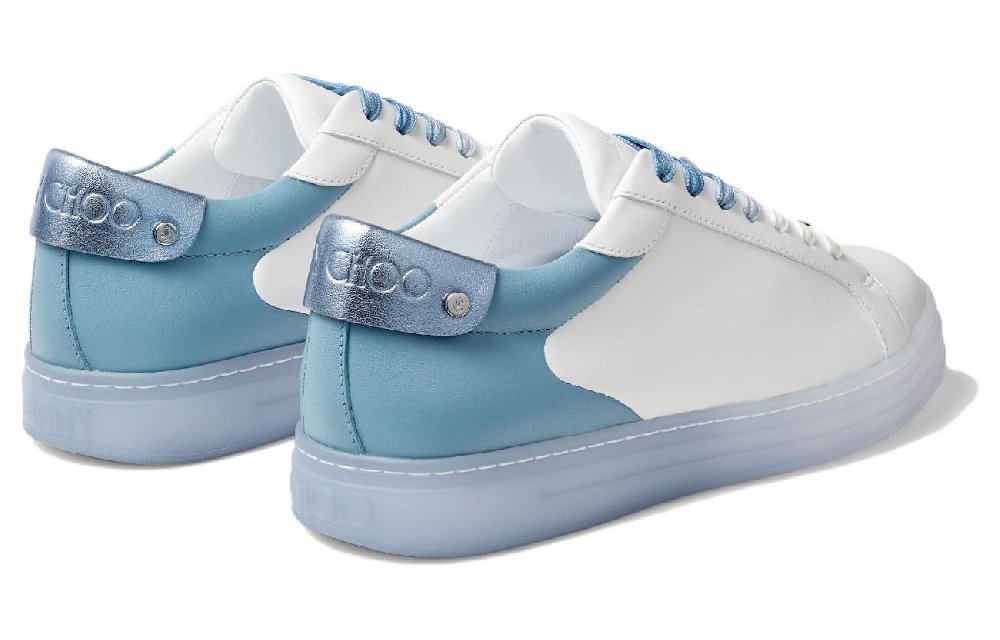 Jimmy Choo Rome/F Leather Sneakers