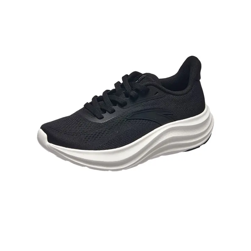Anta Light Cloud 2 Breathable And Lightweight Low top Casual Running Shoes Women's Basic Black