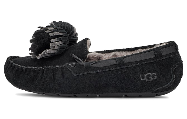 UGG Dakota Bow Pom 'Black' Women's