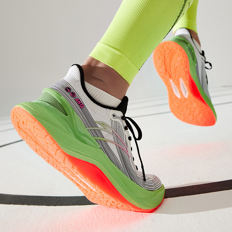 Anta Chuang 2.0 Pro Cushioning, Wear Resistant Low Top Casual Running Shoes Men's White Black Green купить в интернет-магазине Yoocart с быстрой доставкой по России.
