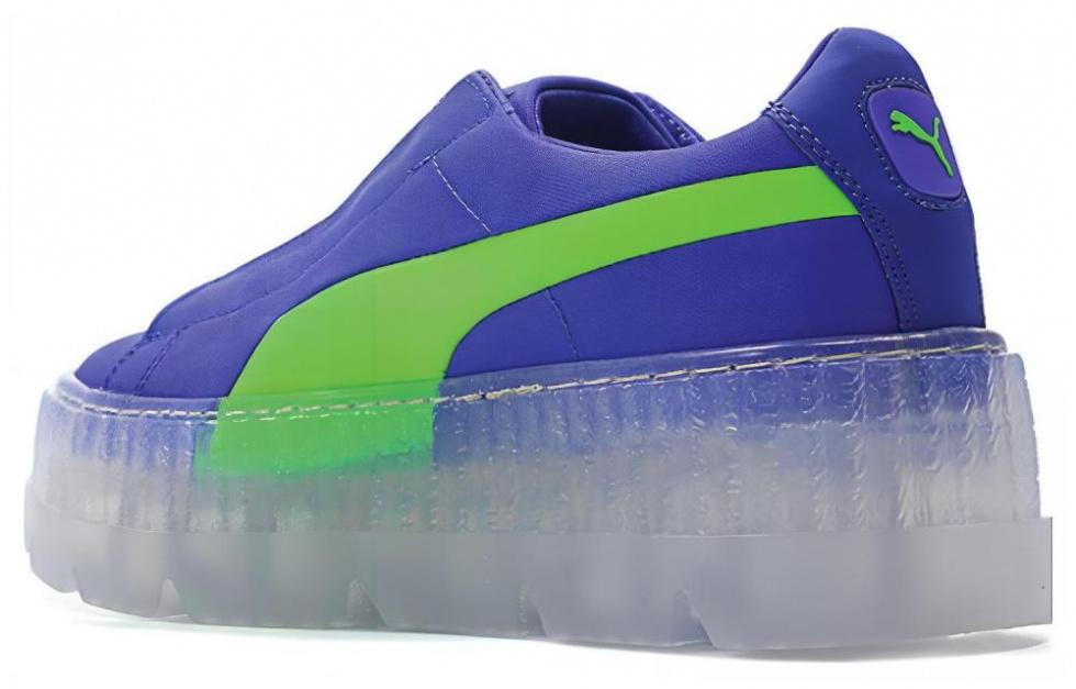 PUMA Cleated Creeper Surf Rihanna Fenty Blue Green Women's