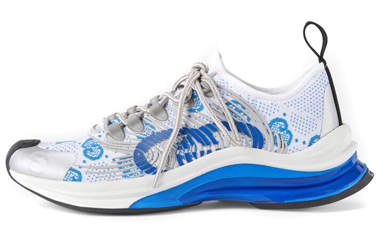 GUCCI Women's Run Sneaker 'White Blue' Women's