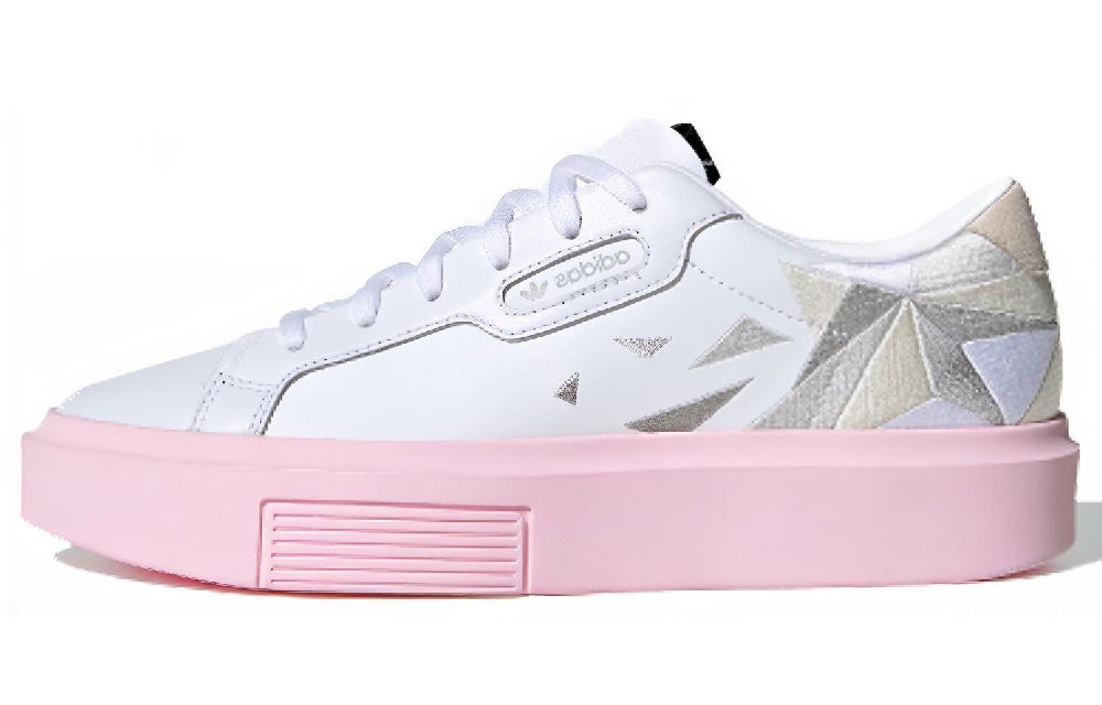 Adidas Sleek Super 'White Clear Pink' Women's