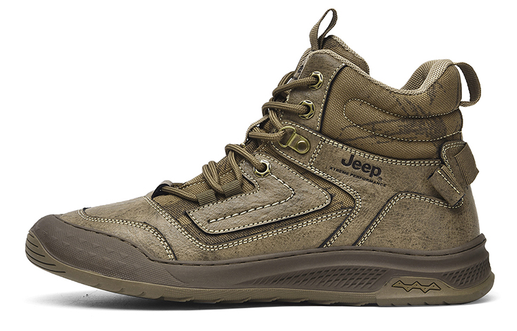 Jeep Short Martin Boot Men's Khaki