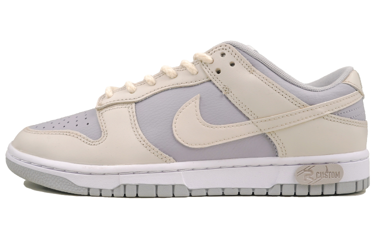 Nike Dunk RISK Cheese Coconut Milk Anti-Slip And Wear-Resistant Lightweight Low-Top Skateboard Shoes Men's Gray Yellow