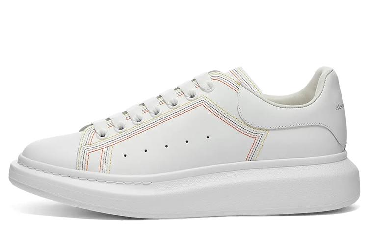 Alexander McQueen Oversized Embroidered White Multi