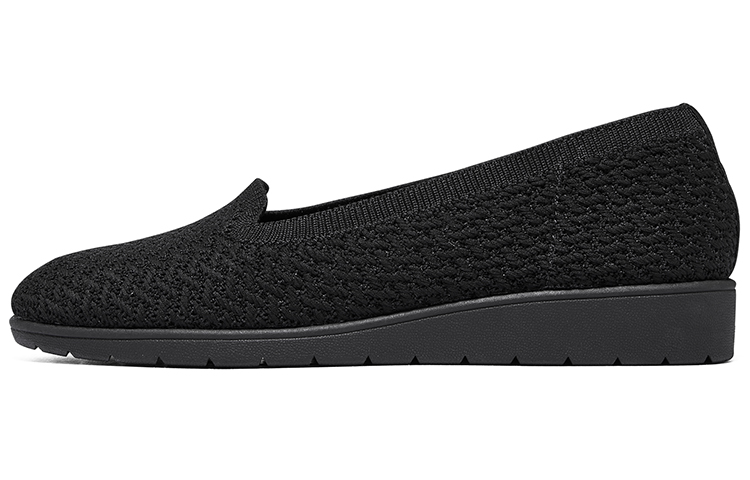 Skechers Modern Comfort Anti-Slip Wear-Resistant Low-Top Casual Shoes Women's All Black