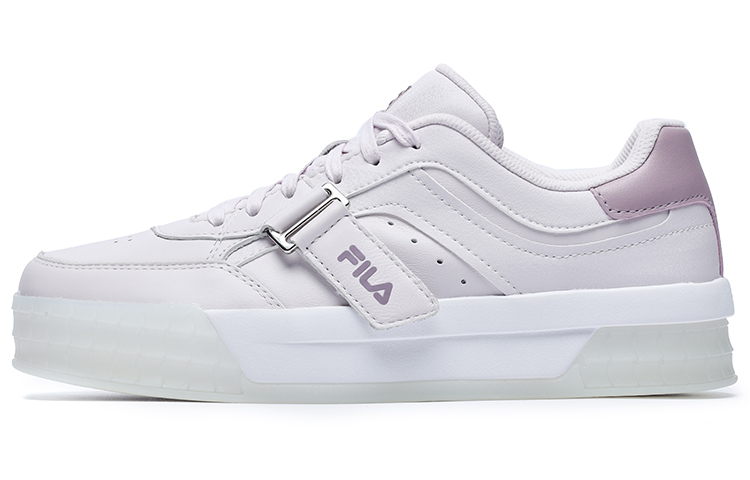 FILA ACE Wear-Resistant Low-Top Skateboard Shoes Women's Light Purple