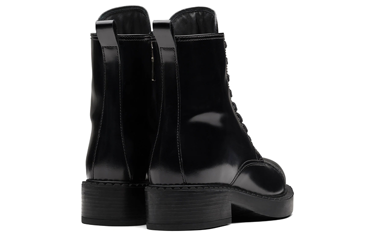 PRADA Short Mid Calf Boots Women's Black купить в интернет-магазине Yoocart с быстрой доставкой по России.