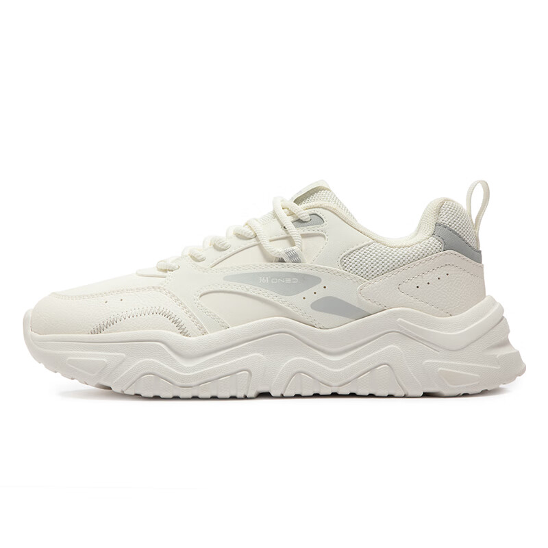 361° Cushioning And Breathable Low top Casual Shoes Women's White Gray