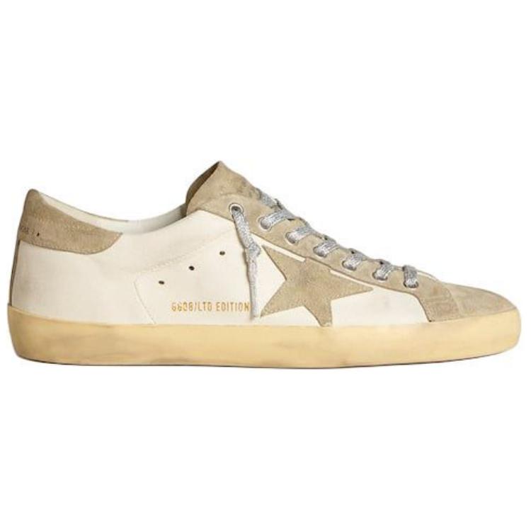 Golden Goose Super Star Skateboard Shoes Women's White Gray