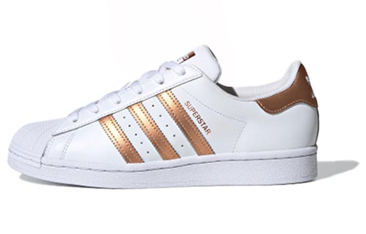 Adidas Women's Superstar 'White Copper Metallic' Women's