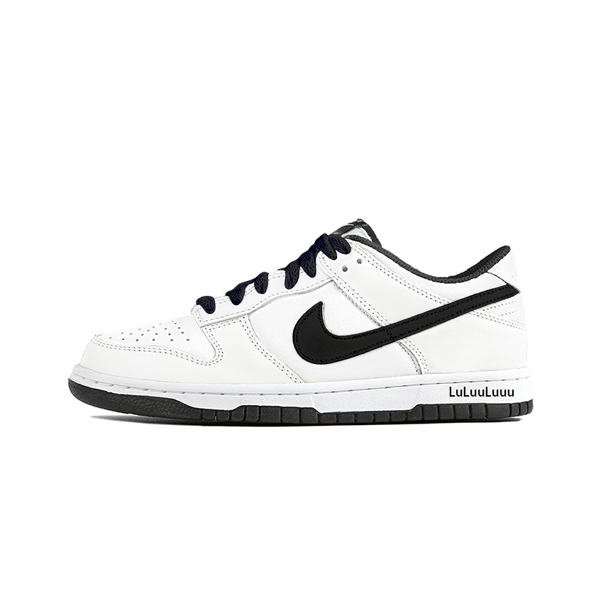 Nike Dunk Slip Resistant Cushioning Abrasion Resistant Lightweight Low Top Skateboard Shoes Unisex White