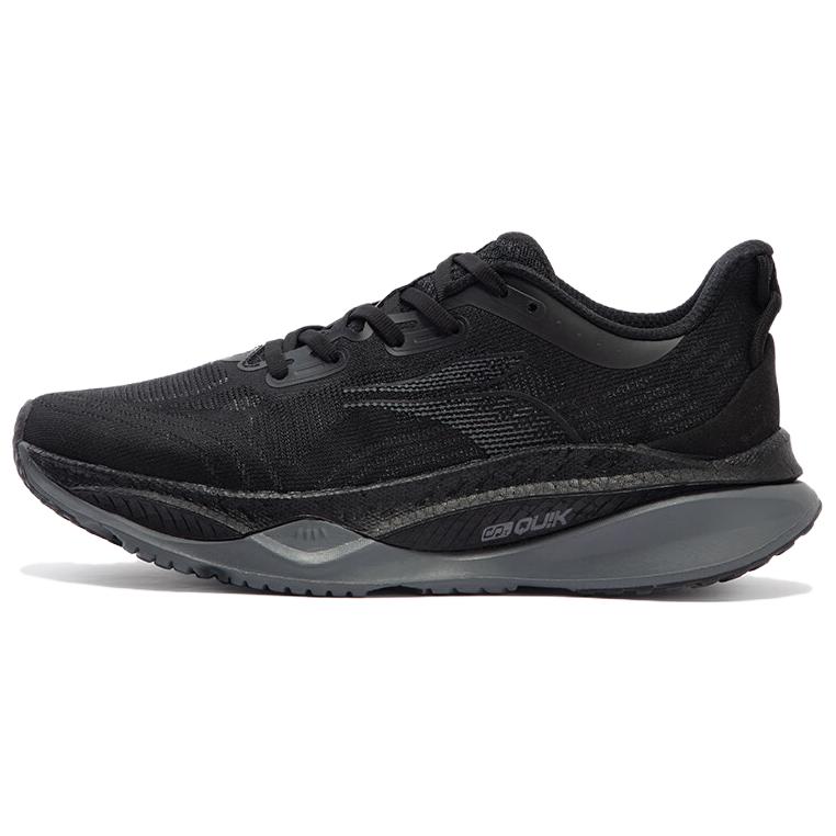 361° Cushioning Lightweight Low-Top Running Shoes Men's Black