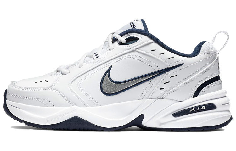 Nike Air Monarch Iv White Navy