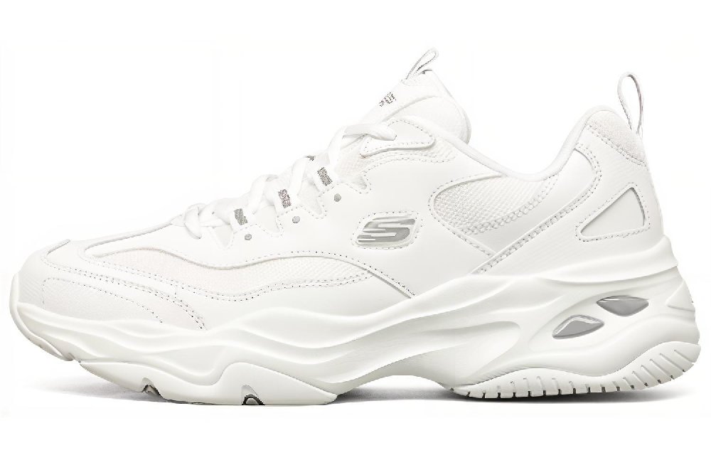 Skechers D'Lites Low Shoes White