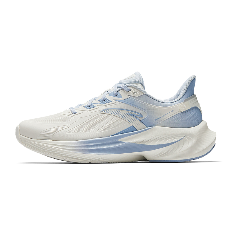 Anta Stinger 6 Cushioning, Wear Resistant Low top Casual Running Shoes Women's Gray Blue