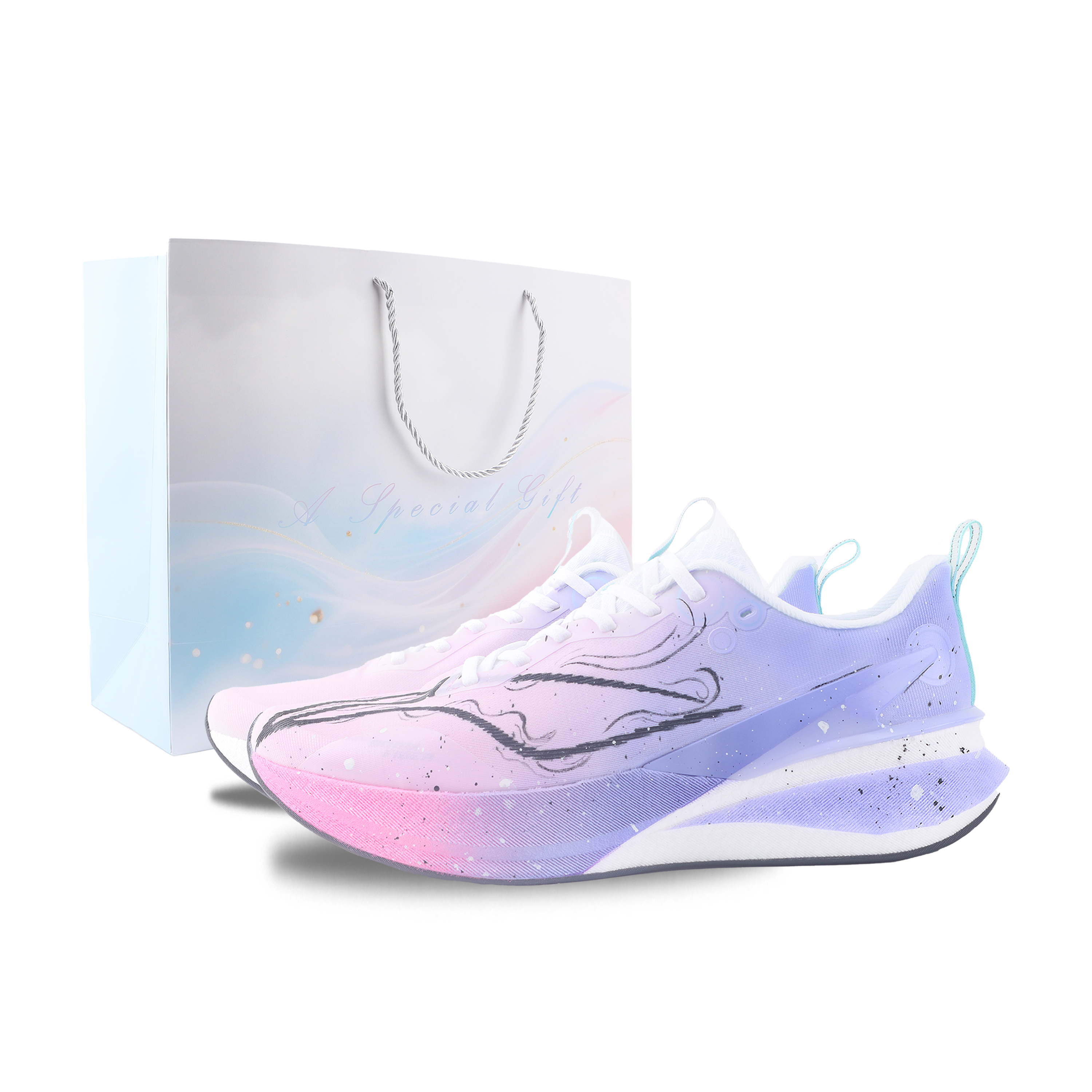 LINING Red Hare 8PRO Running Shoes Unisex Low top Purple