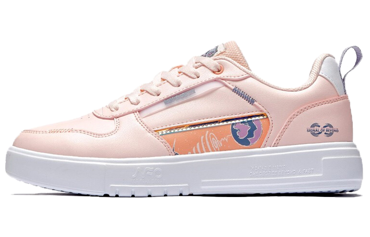 361° NFO Low Top Skateboard Shoes Women's Pink White