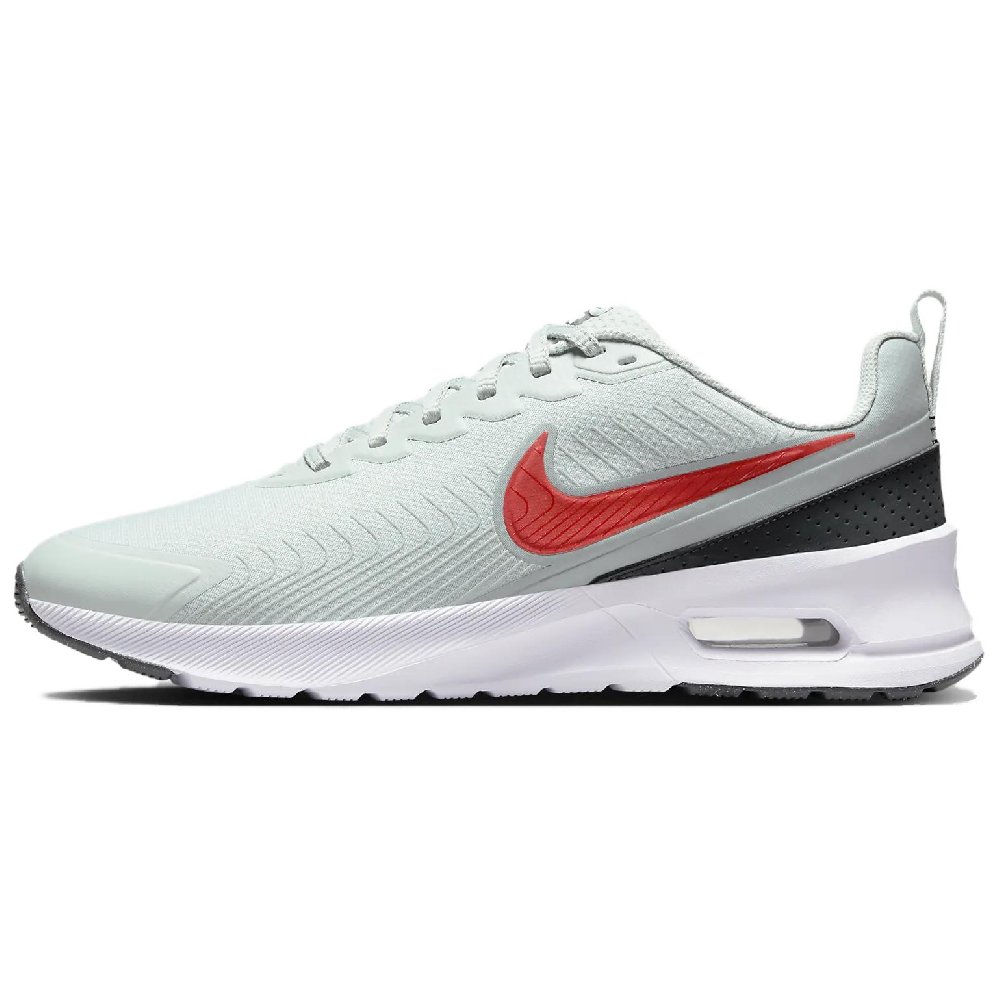 Nike Air Max Nuaxis Light Silver Light Pumice White Picante Red