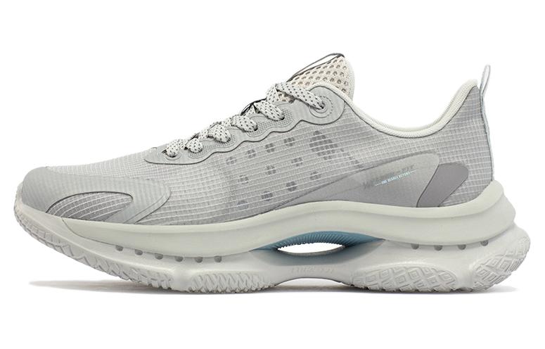 361° Cushioning, Wear Resistant Low Top Running Shoes Men's Gray White