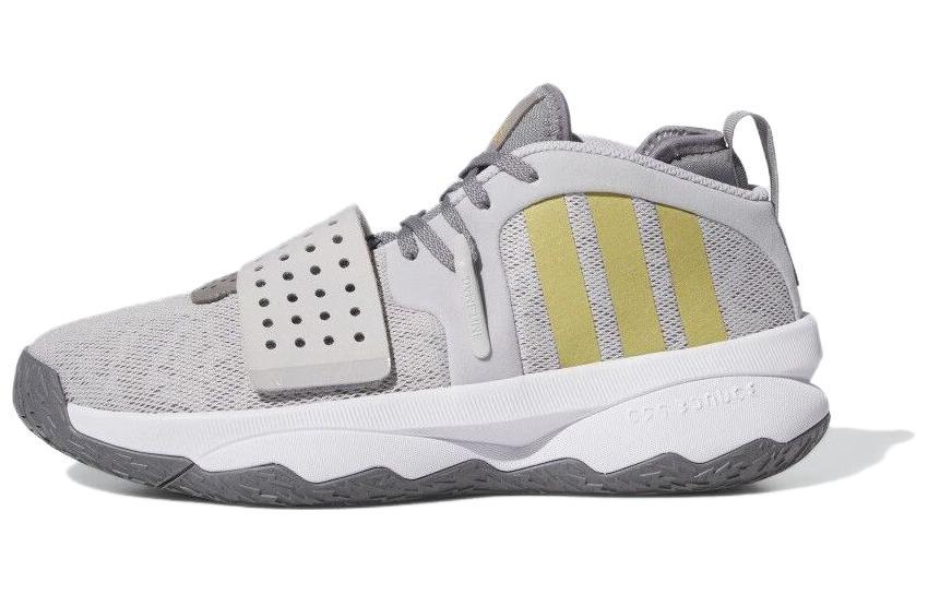 adidas Dame 8 Extply Light Solid Grey Gold Metallic
