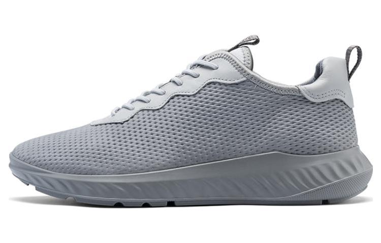 Ecco Fit For Action Casual Shoes Men Low-Top Concrete Gray