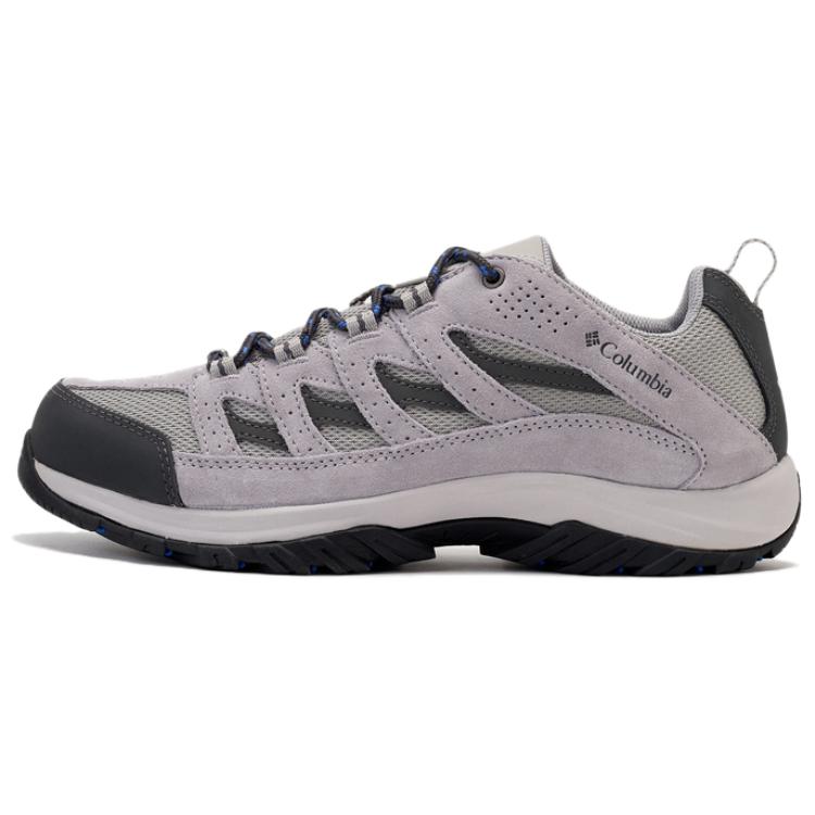 Columbia Cushioned Wear Resistant Support Low Top Hiking Shoes Men's Gray
