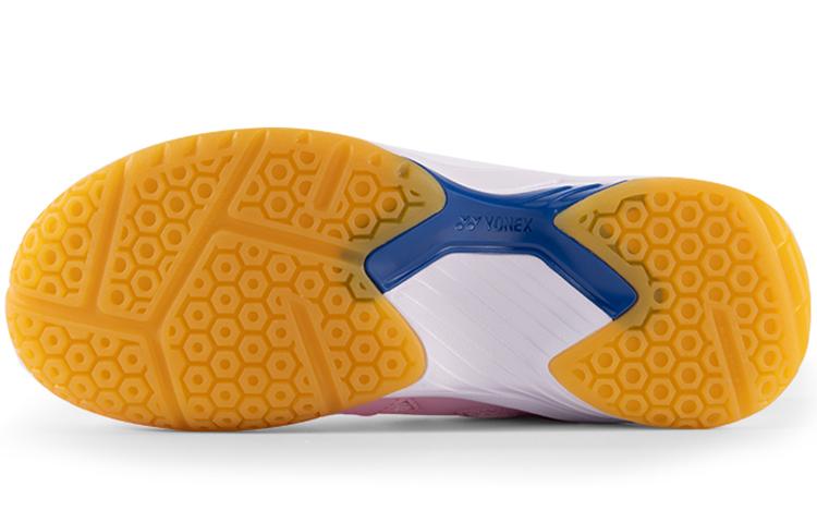 YONEX Power Cushion Anti-Slip And Wear-Resistant Coverage Low-Top Badminton Shoes Women's Pink Blue