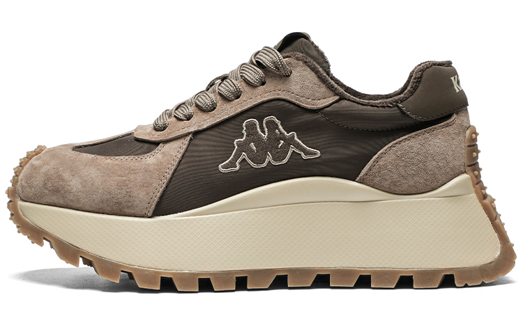 Kappa Wear-Resistant Slip-Resistant Low-Top Casual Shoes Women's Stag Brown