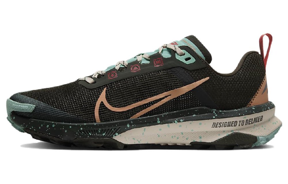 Nike React Terra Kiger 9 Sequoia Emerald Rise Guava Ice Amber Brown Women's