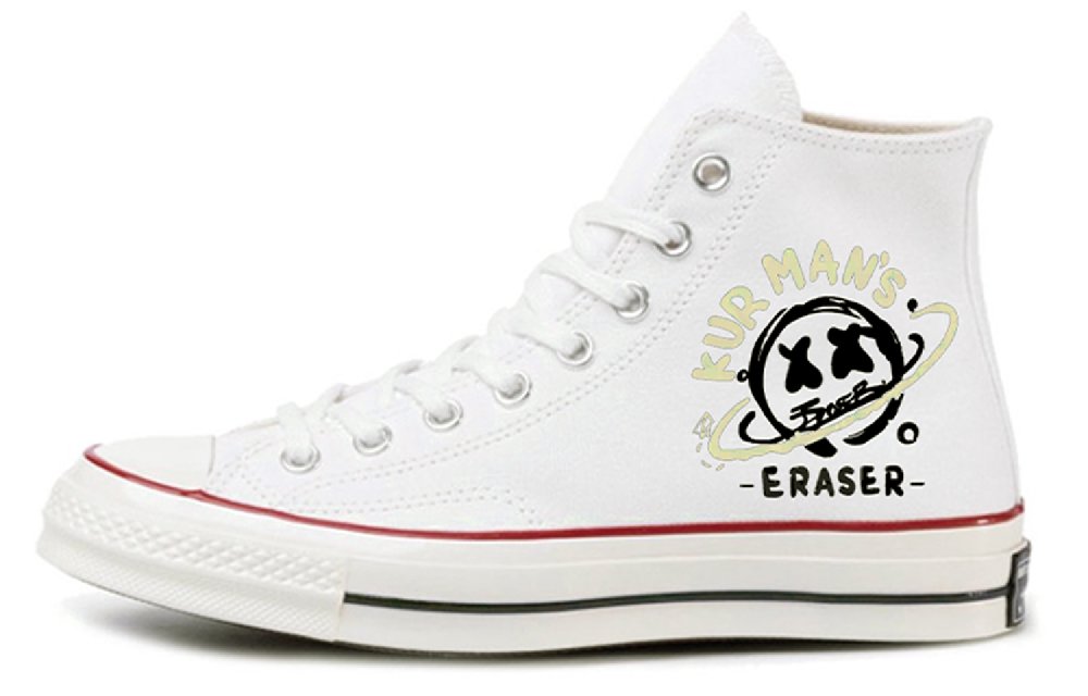 Converse 1970s Chuck Taylor High-Top Canvas Shoes Unisex Yellow White