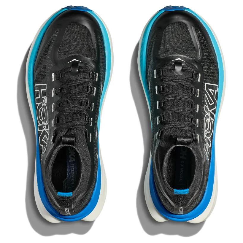 HOKA ONE ONE Tecton X 3 Black Hoka Blue