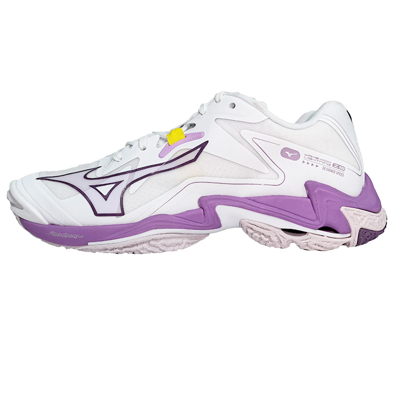 Mizuno Women's Wave Lightning Z8 'White Patrician Purple' Women's