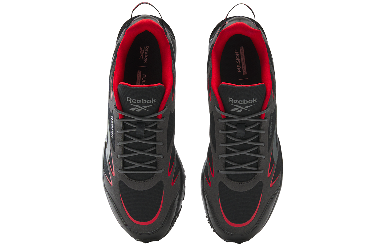 Reebok Anti Slip Wear Resistant Low Top Running Shoes Unisex Black/Red купить в интернет-магазине Yoocart с быстрой доставкой по России.