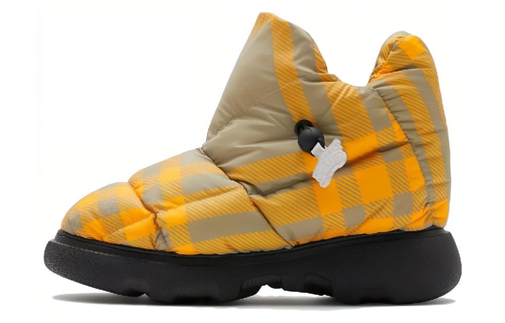 Burberry Check Pillow Padded Snow Boots