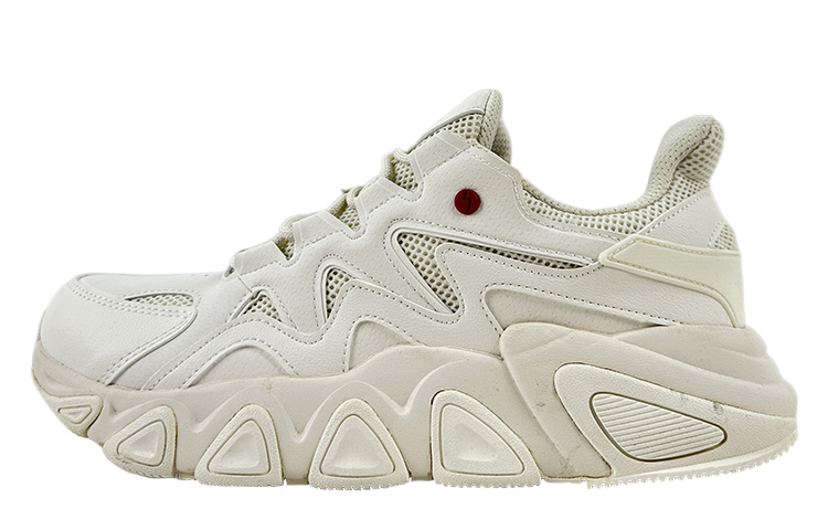 361° Slip Resistant Low Top Chunky Sneakers Men's White