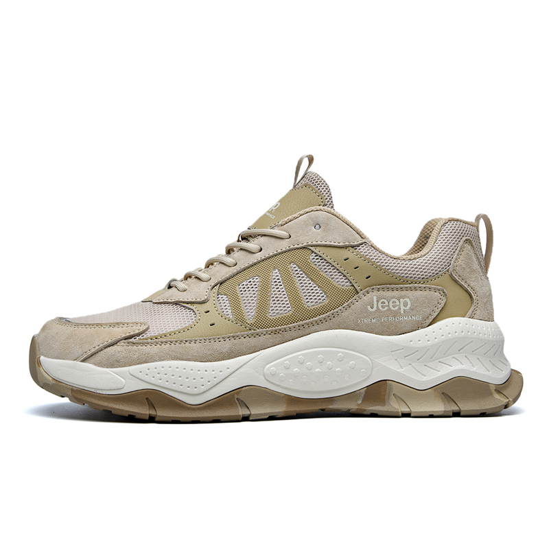 Jeep Casual Shoes Men Low-Top Sand
