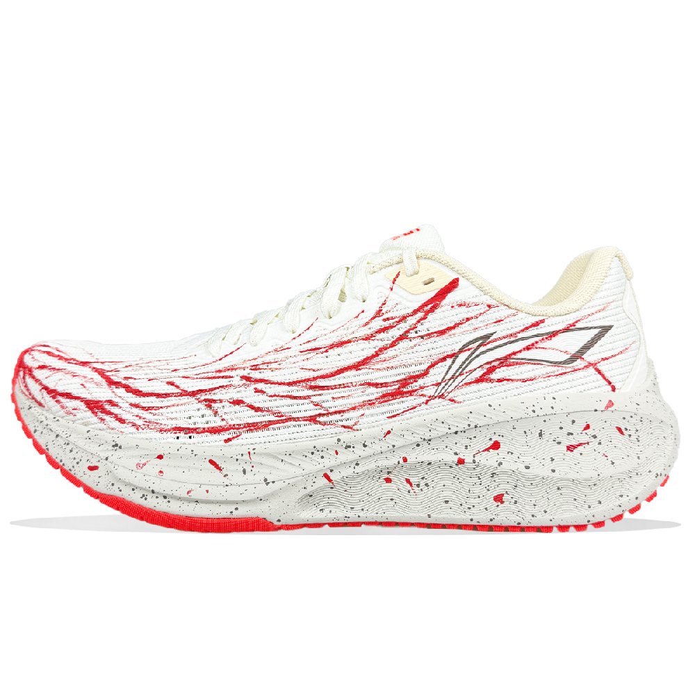 LiNing Wuyue 2.0 Cushioning, Wear Resistant Low top Casual Physical Fitness Test Physical Exam Running Shoes Men's Red