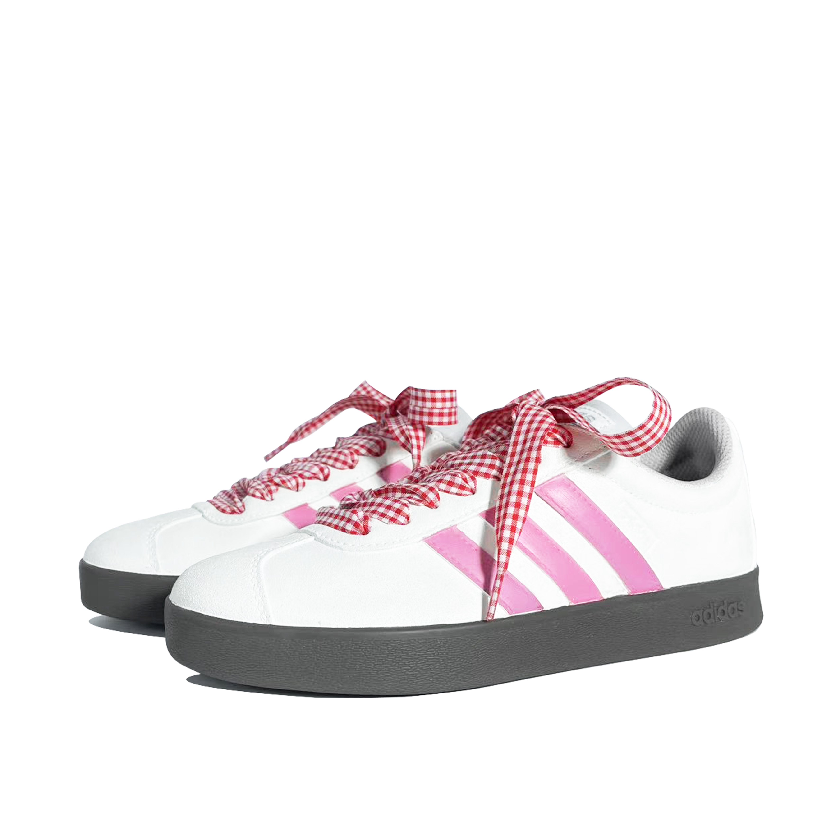Adidas Neo VL Court Lifestyle Sweetheart Guava Coverage Quick Dry Lightweight Low Top Skateboard Shoes Unisex Beige Red купить в интернет-магазине Yoocart с быстрой доставкой по России.