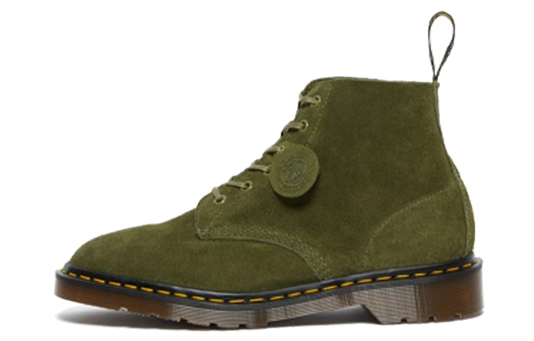 Dr. Martens 101 Suede Ankle Boot Green Desert Oasis