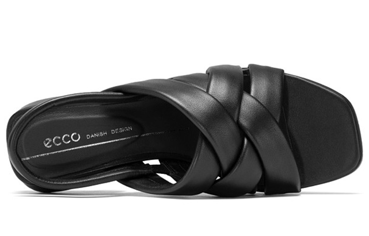 Ecco Elevate Squared Fashion Sandal Women's Black