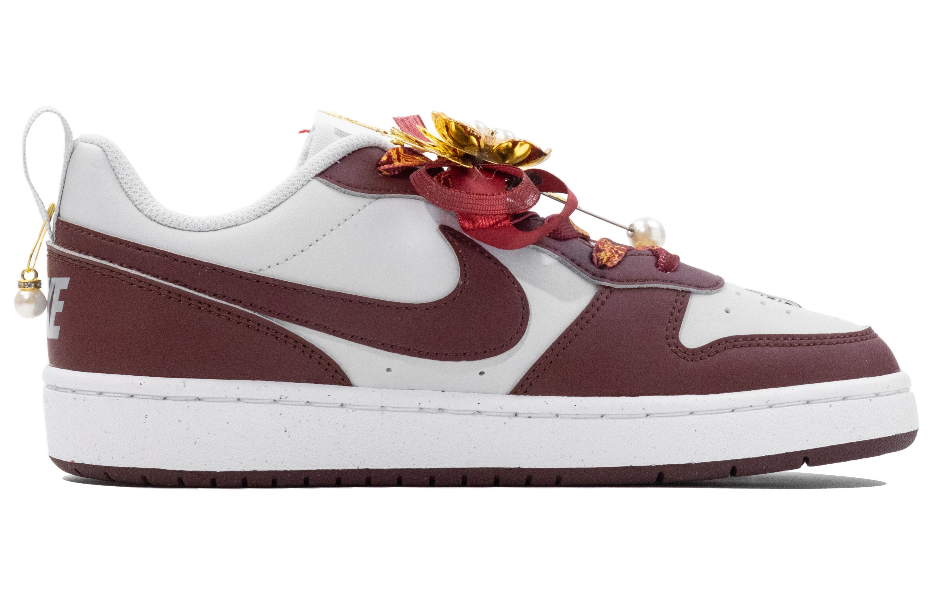 Nike Court Vision GS Eternal Love Bliss Low top Skateboard Shoes Women's Red купить в интернет-магазине Yoocart с быстрой доставкой по России.