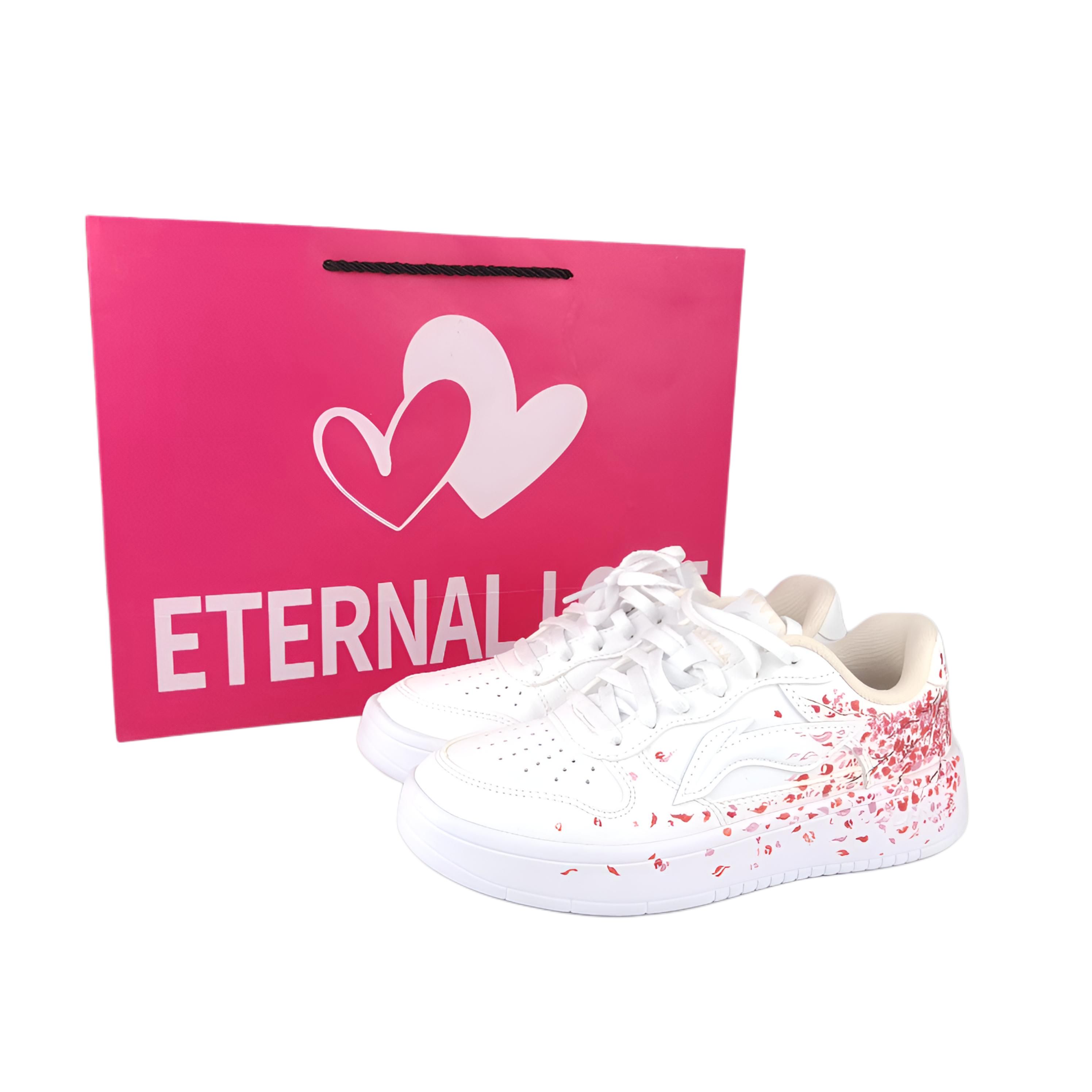 LiNing Pontoon Boats Cushioning, Wear Resistant Low top Skateboard Shoes Unisex