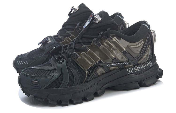 LiNing Furious Rider Ace 1.5 Casual Shoes Women's Low-Top Black