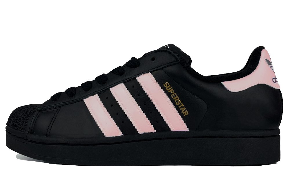 Adidas Originals Superstar 2 Skateboard Shoes Women's Low Top Pink