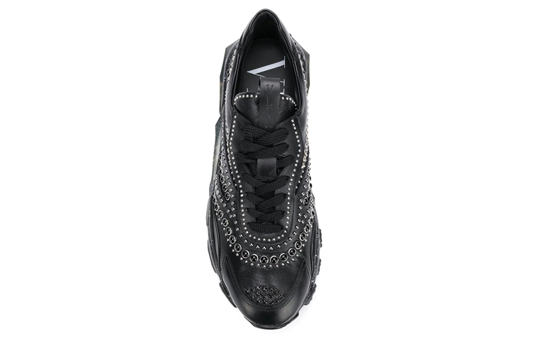 Valentino Bounce Low-Top Sports Casual Shoes Men's Black