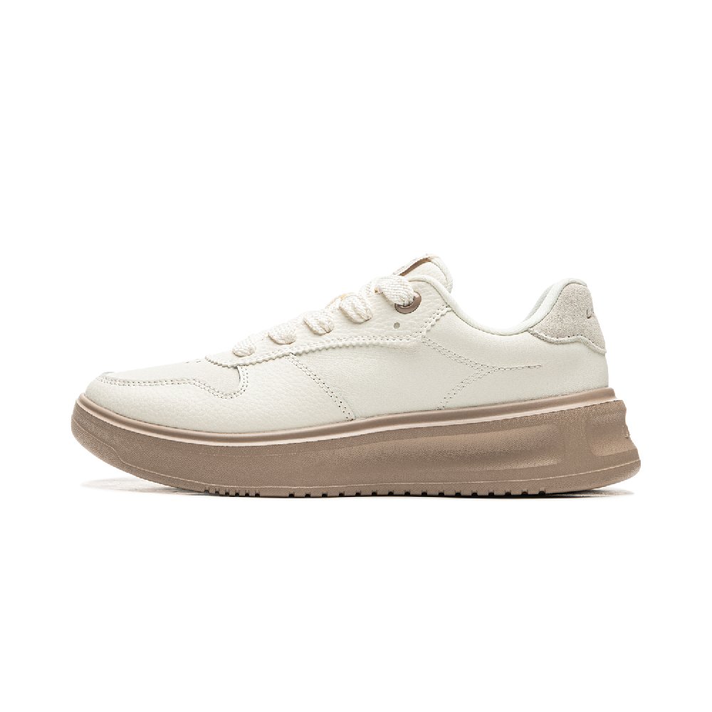 LiNing Sky Cloud Anti-Slip And Wear-Resistant Breathable Low-Top Skateboard Shoes Women's White