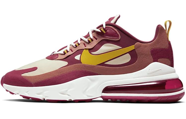 Nike Air Max 270 React Noble Red Team Gold